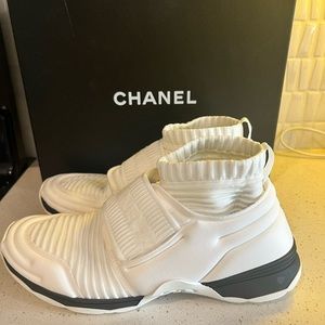 Chanel OG400 Stretch Fabric Athletic Shoe